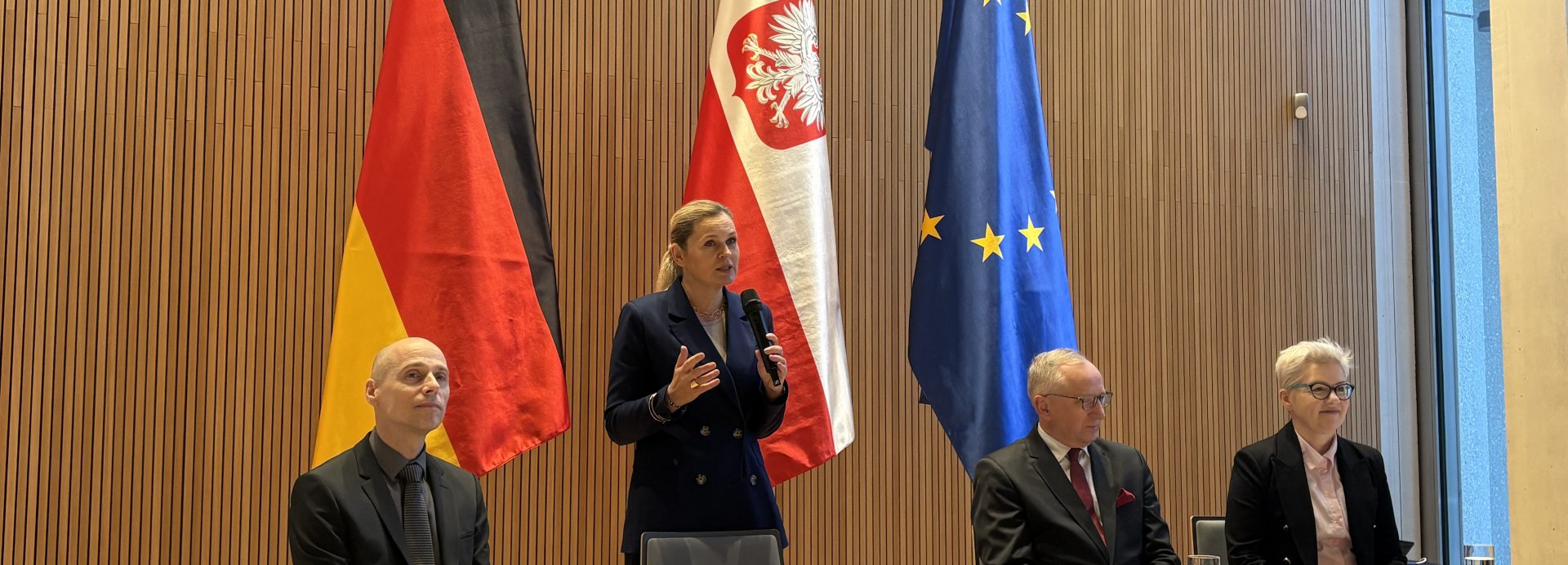 Treffen mit der polnischen Bildungsministerin